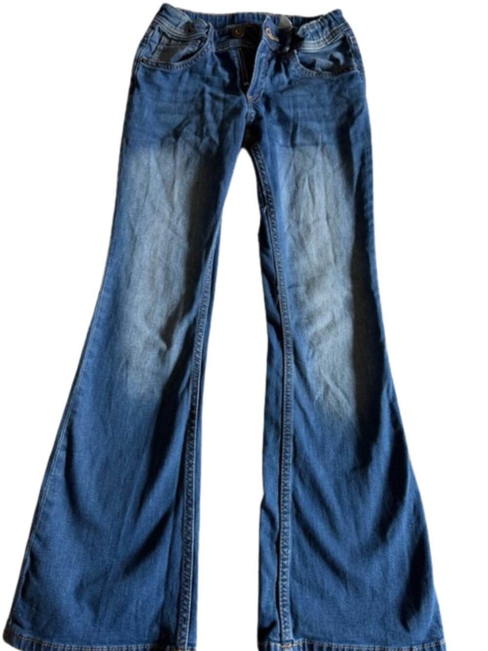 💙✨ H&M Girls’ Low-Waist Flare Jeans – US 12Y ✨